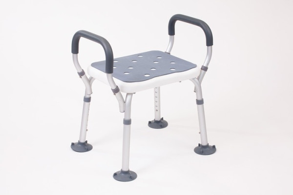 Shower stool with handles 