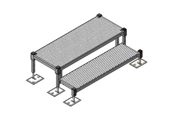 Adjustable 2 step kit 