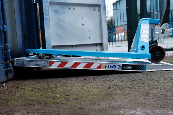 Pallet Truck Ramp Container Ramp 1000mm Wide x 1000kg Capacity 