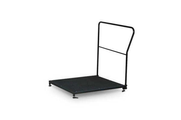 Large Half step with single handrail