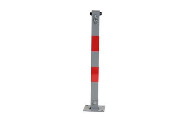 Folded parking bollard 