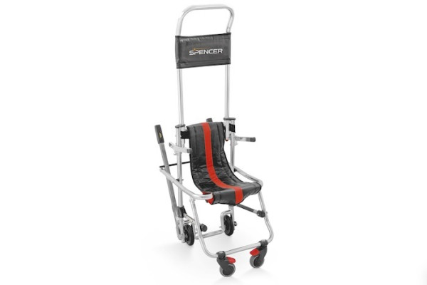 Spencer emergency evacuation chair with armrest