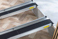 Telescopic Economy Channel Ramps 4ft (122cm long) with black grip surface