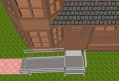 2.5m modular ramp with rails and platform