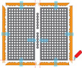 Technical drawing of Safety Stance Nitrale Mat