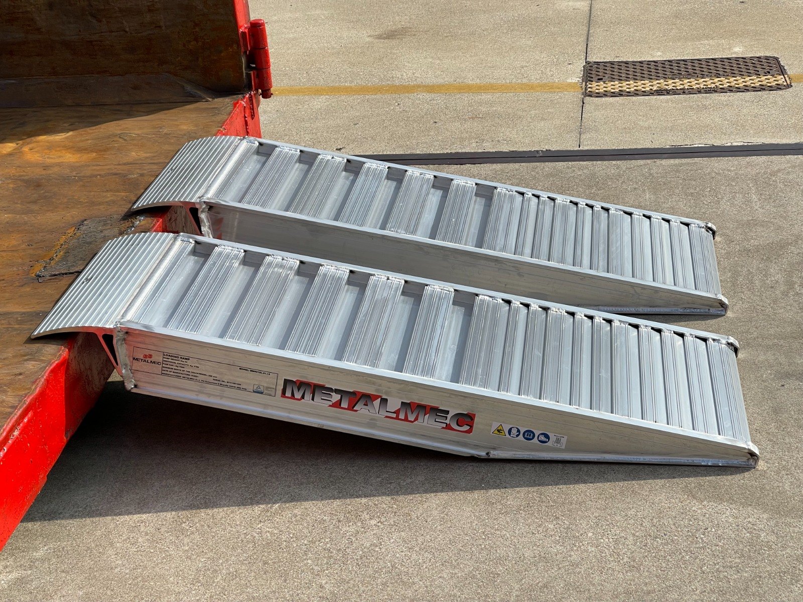 TRP140/10 Container Ramps (1000mmx500mmx7500kg) (Min. Load Height 170mm ...
