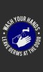Safety Mats - Wash Hands Reminder Mat Grey 