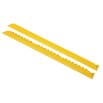 Yellow bevelled edges for anti-fatigue matting
