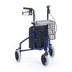 Blue 3 wheel rollator