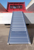 ramp resting on van 