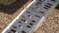Anti-slip surface on loading ramp 