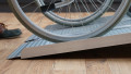 side profile of single fold wheelchair ramp 