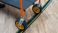 Cable Protector with Yellow Safety Stripes or Black (2000kg Capacity, Channel Size 20mm Diameter)