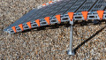 Close up of rollAble Ramp adjustable support legs