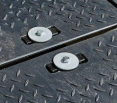 Hand hold connectors for EuroTrak mats 