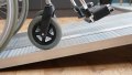 side profile of folding wheelchair ramp aluminium