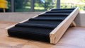 wooden pet ramp used by a step
