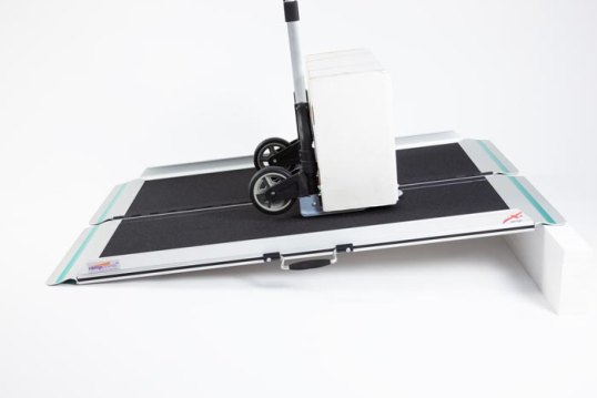 Trolley going up the aerolight ramp 