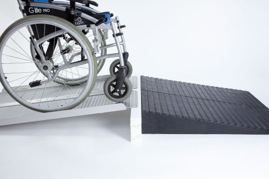 High rubber threshold ramps and wheelchair ramp