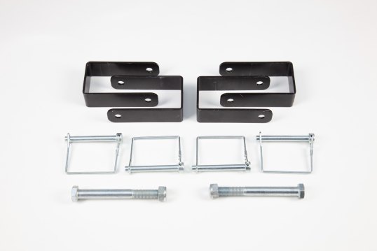 Brackets for the motorcycle loading ramps 
