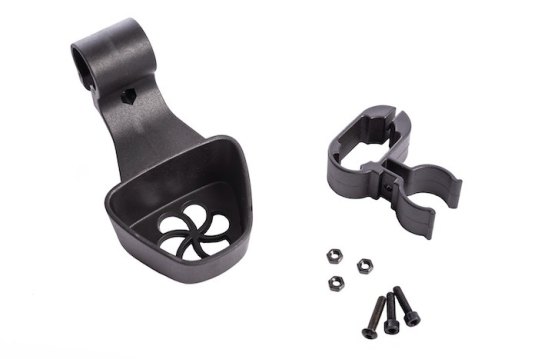 Walking stick holder for Soljal rollator 