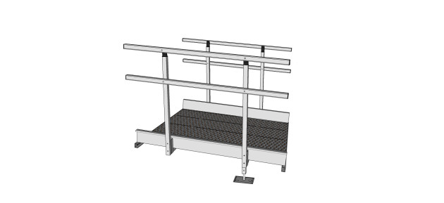 1500mm x 1360mm modular ramp section
