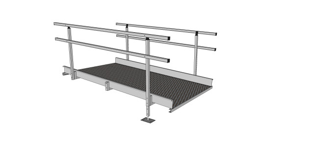 1500mm x 2310mm modular ramp section