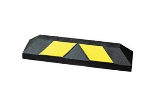 550mm Wheel stop black and yellow 