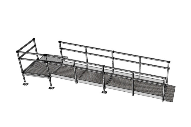 4m modular ramp kit