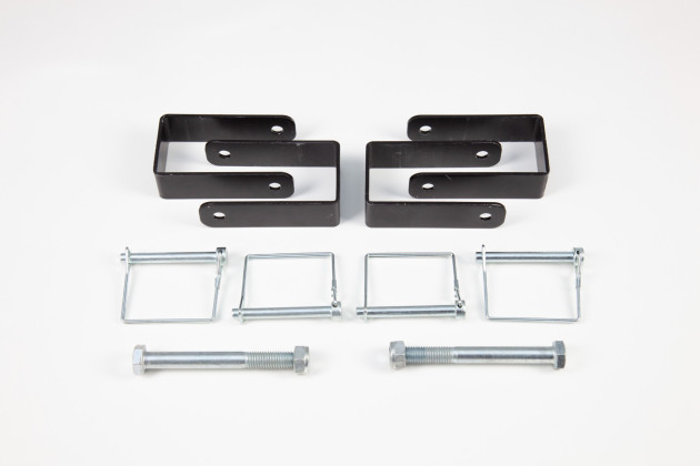 Brackets for the motorcycle loading ramps