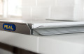Folded wheelchair ramp