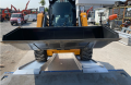 dumper truck on alloy ramps 