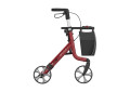 red  LX Rollator with bag grey 