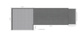 Measurements of 2000mm modular ramp