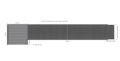 Measurements of 5m modular ramp 