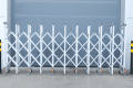 outdoor view of expandable barrier