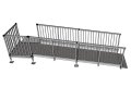 4m modular kit with balustrade handrails