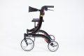 Side view black nitro rollator