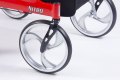 Rollator wheels on the Nitro rollator