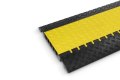 Adam Hall Defender Midi 5 channel cable protector black and yellow 