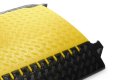 Heavy duty Adam Hall Defender ULTRA L 4 channel hose protector 