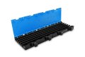 5 channel blue cable protector 