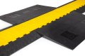 Yellow and black 5 channel DDA cable protector 