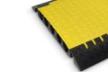 Adam Hall XXL 5 Channel cable protector with yellow anti-slip lid