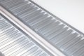 Anti-slip surface on aluminium plant ramps 