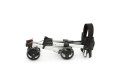 Folded drive rollator