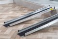 Telescopic Economy Channel Ramps 4ft (122cm long) with black grip surface
