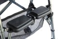 Cushion seat on the rollator and bag 