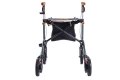 Saljol Bariatric Carbon Rollator with seat 