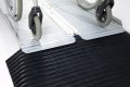 Wheelchair ramp combi to overcome thresholds